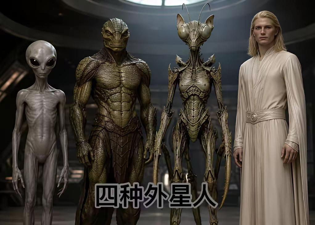 所谓外星人，是西方渲染白人至上、白人无敌的阴谋。试想，如果真有外星人，凭什么只到