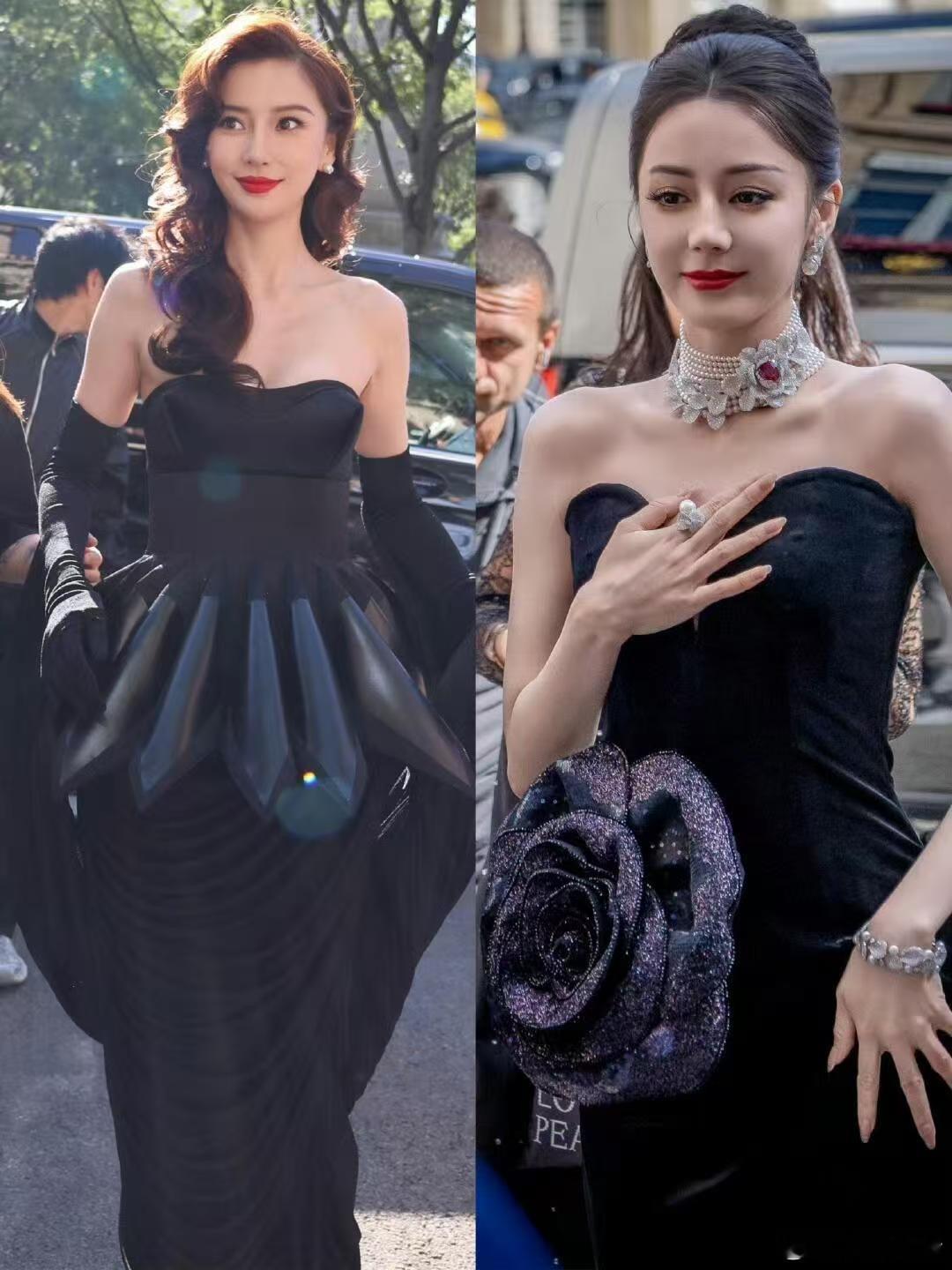 Angelababy、迪丽热巴，势均力敌的美貌、一个是权一个是威。​​​