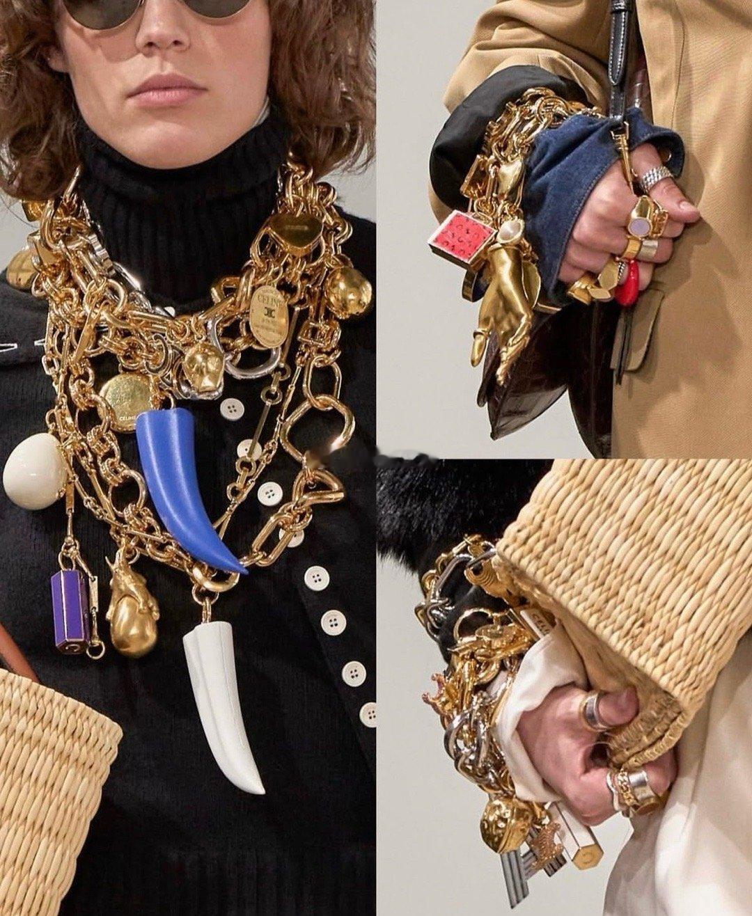 CELINE2026春季珠宝系列MichaelRider为CELINE打造的