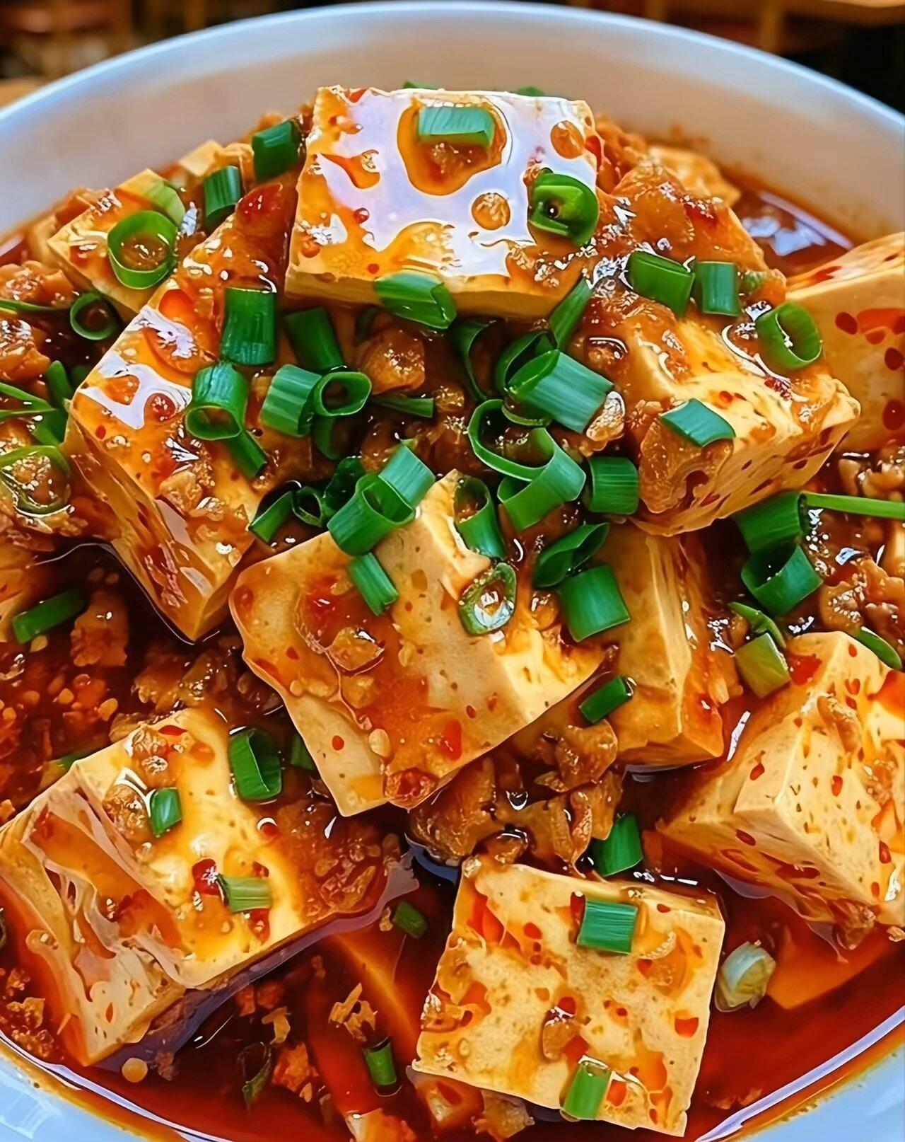 晒图笔记大赛麻辣鲜香，豆腐的完美诱惑！🔥🍲