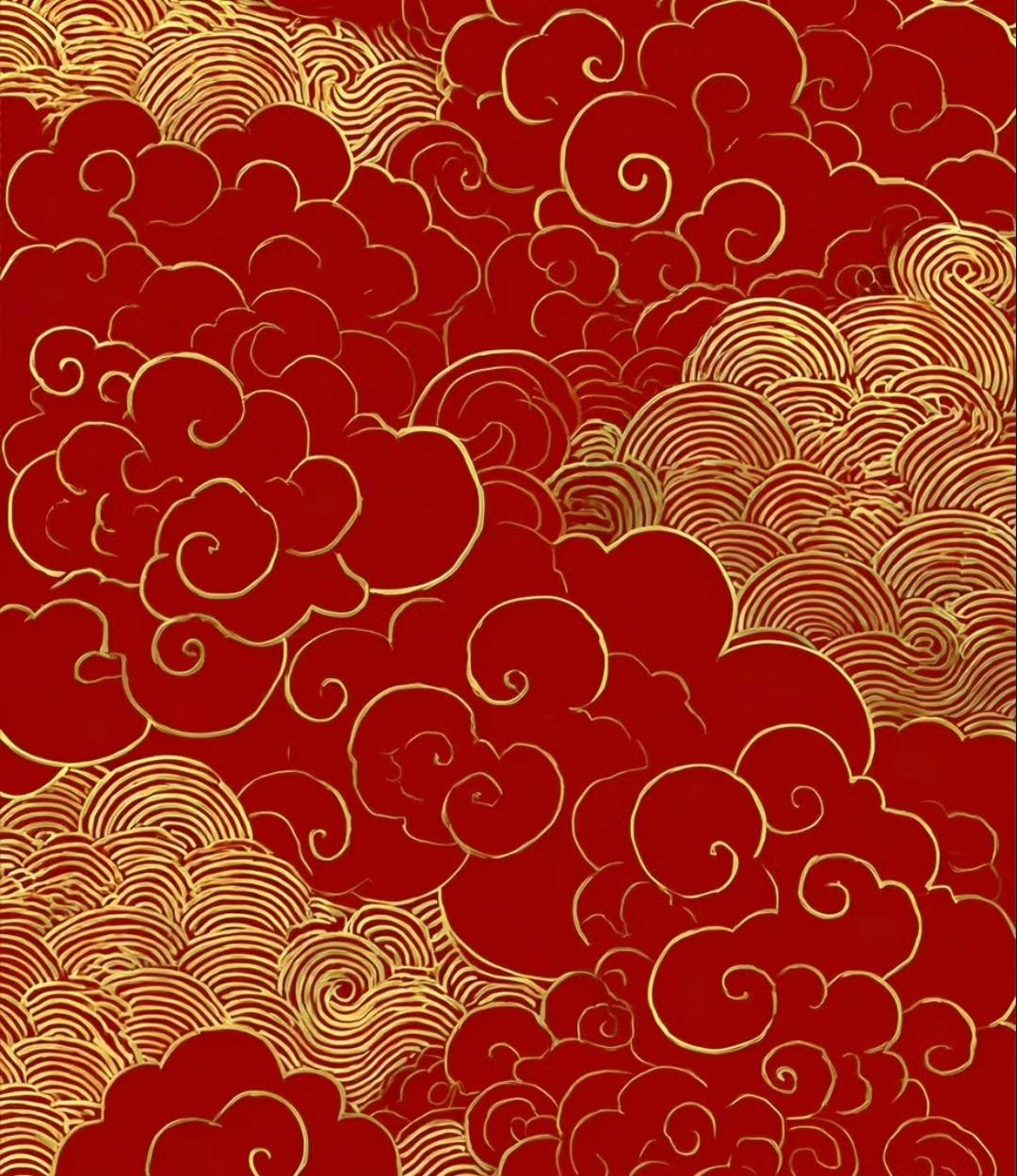 “人日纳祥，四季平安…”​​​传统文化绘画