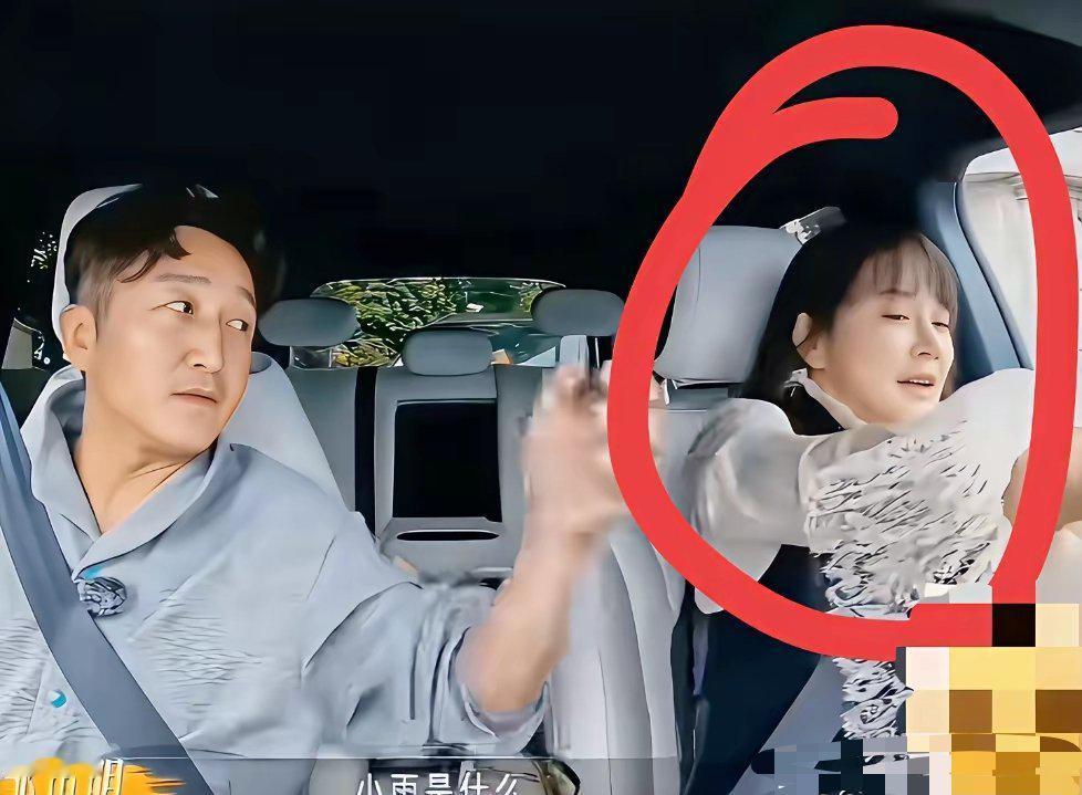 晚上我和媳妇窝沙发刷《姐姐当家》，看到冉莹颖开车那段，我心里直犯嘀咕。邹市明