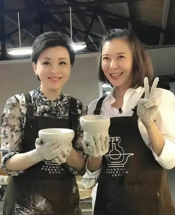 柯蓝和杨澜是能说到一块去的好闺蜜。早年柯蓝在凤凰卫视工作时，就和形象同样知性、