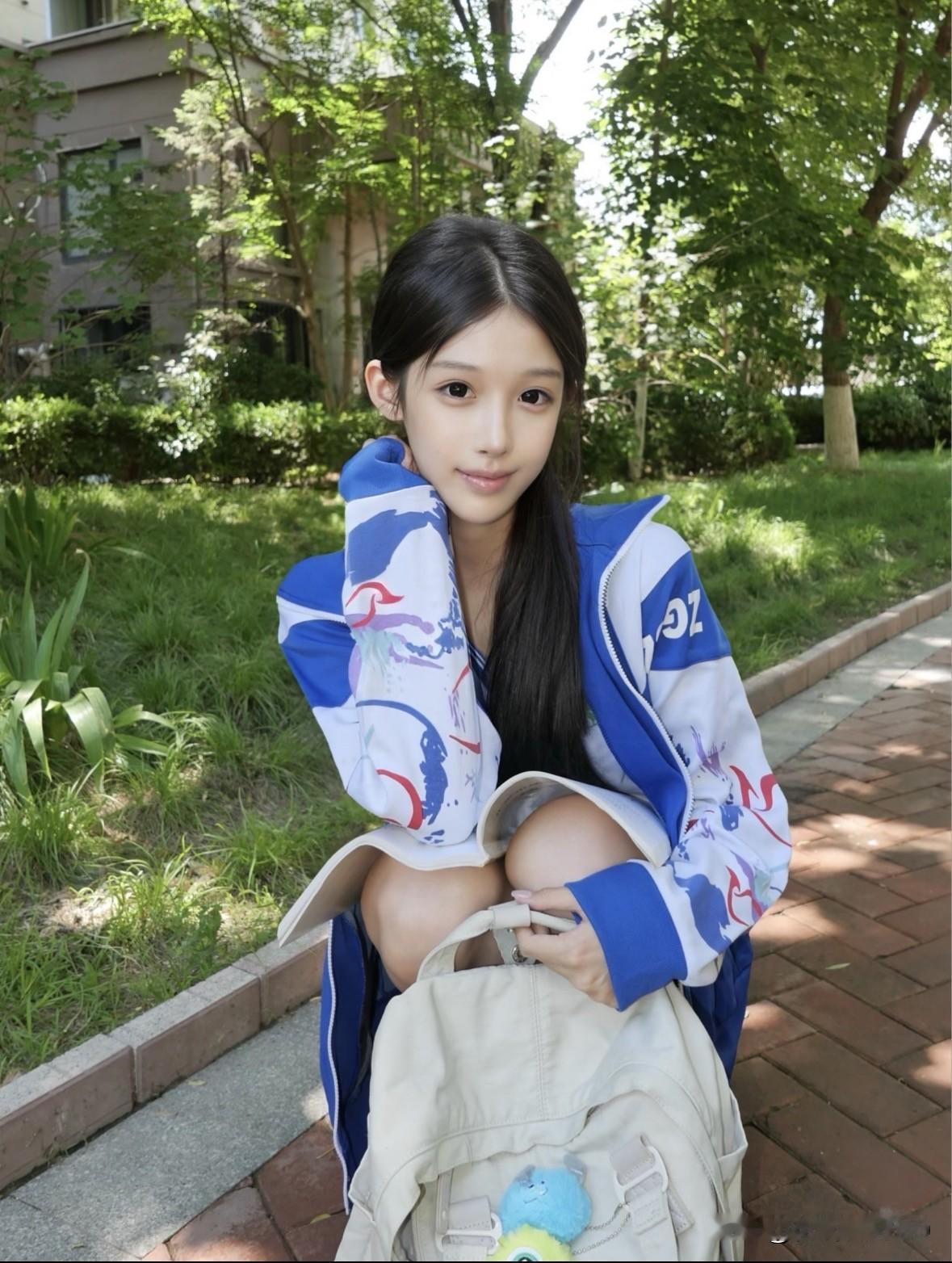 甜美小仙女的穿搭高中生