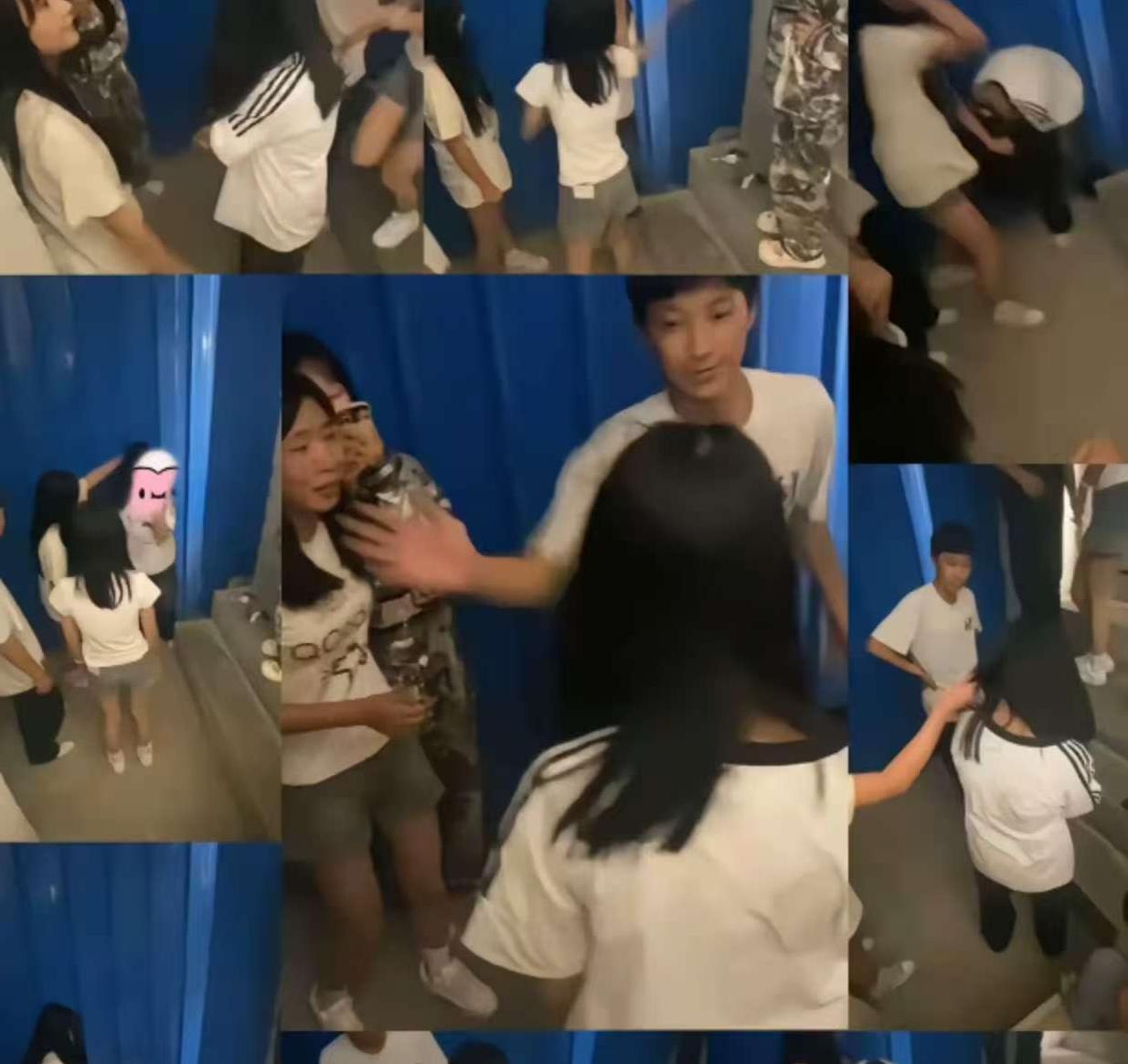 四川13岁女孩遭群殴！扇脸脚踢下死手，肇事者身份曝光，难怪猖狂。四川九寨沟，一