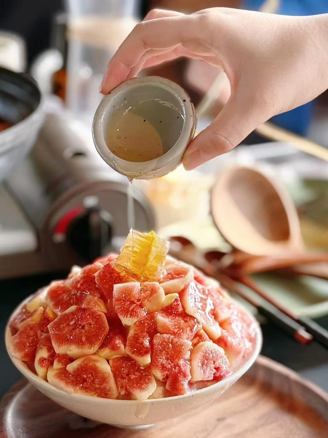 漂亮的人在吃漂亮饭