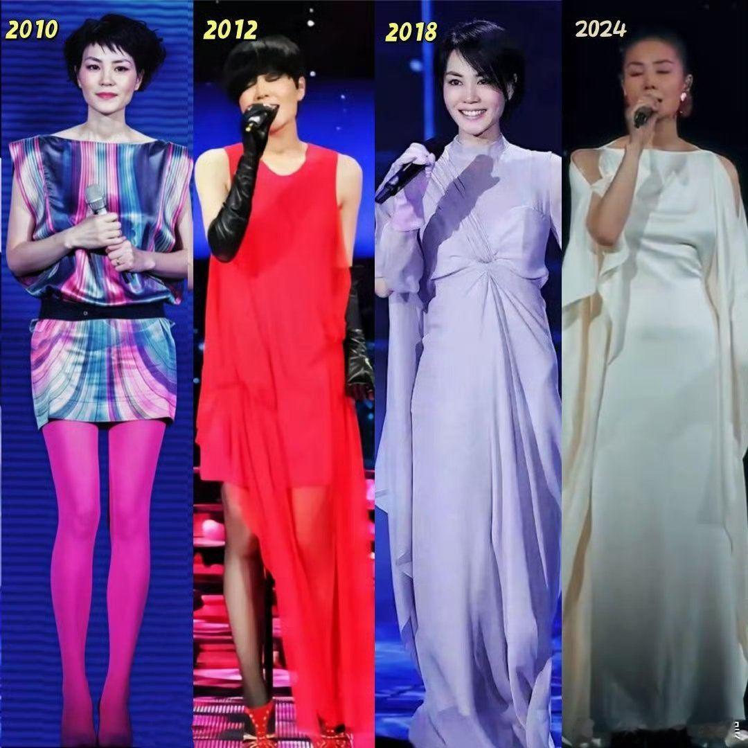 王菲春晚我滴天，我先狠狠期待了这波是“真”谁的青春回来了，第六次登总台春晚，