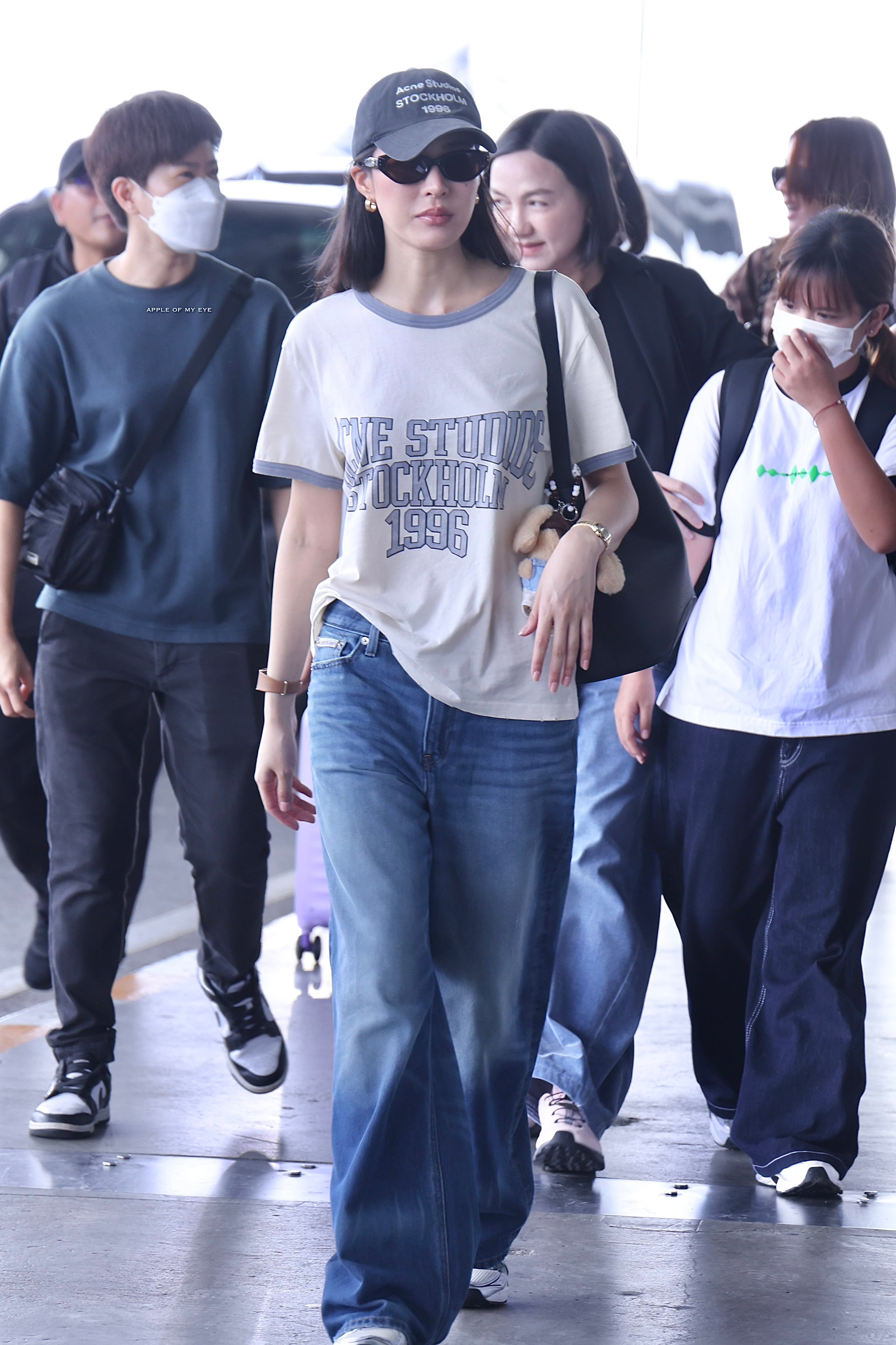 260814🛫清迈存一点今天机场的帅气图频邝玲玲