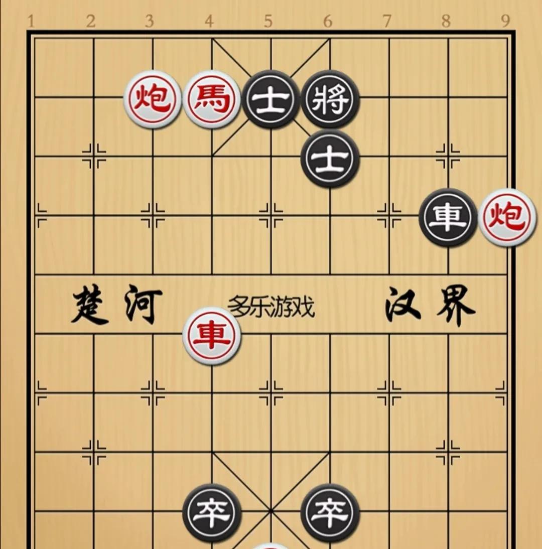 象棋：上天无入入地无门神鬼无敌旷世十字炮如图红先手！黑方老厉害了，有車双卒