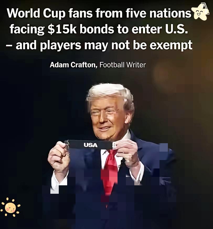 见过不要脸的，没见过这么不要脸的！美国借着2026世界杯公然设下天价签证押金，