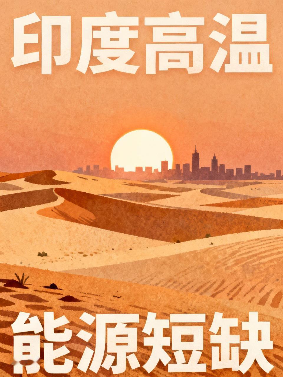 印度高温不是好事，搞不好将成为全球的灾难开始。今年印度各地气温创了历史记录，4