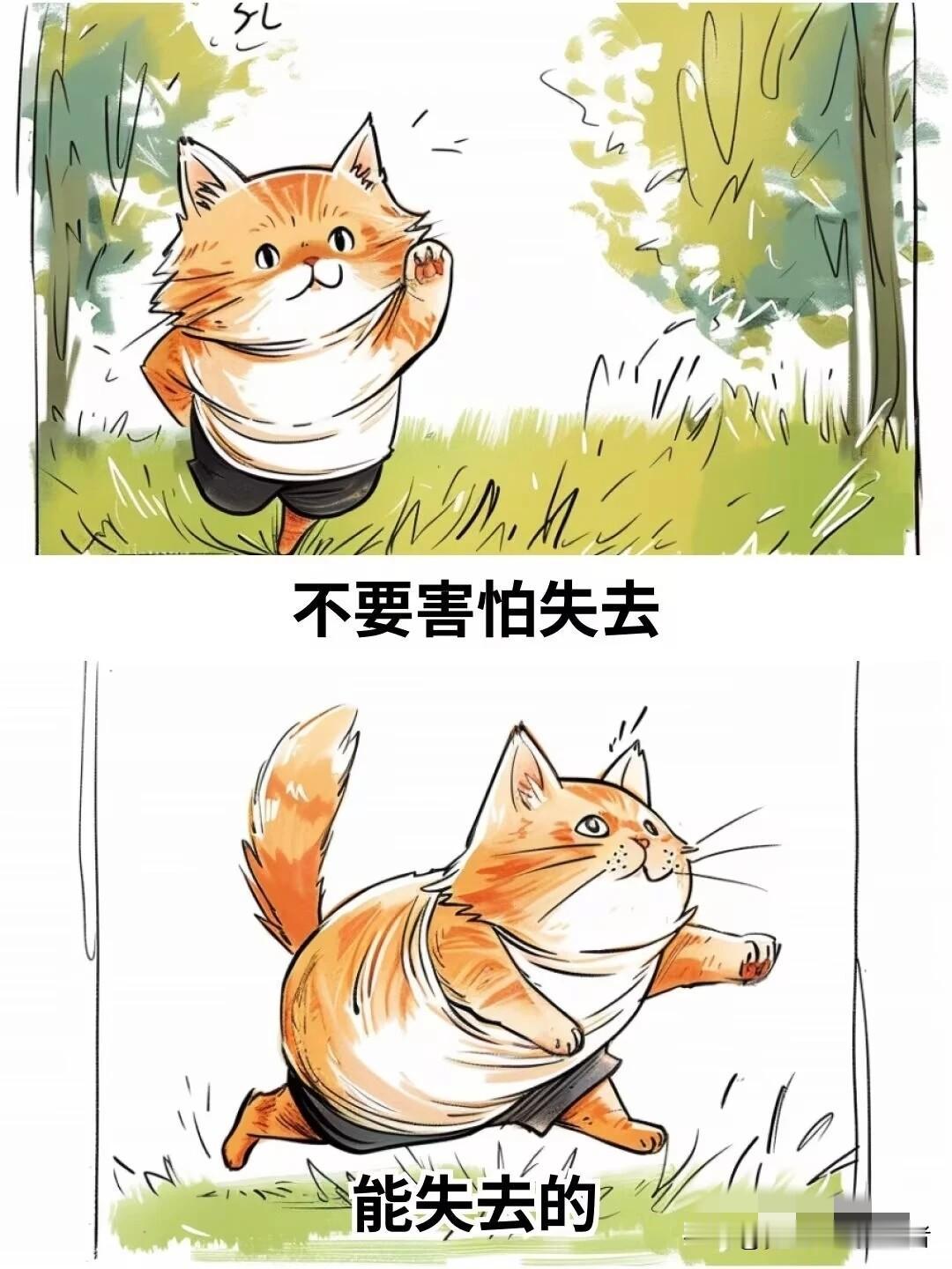 治愈漫画I永远不要害怕失去暖心治愈漫画治愈系图漫画