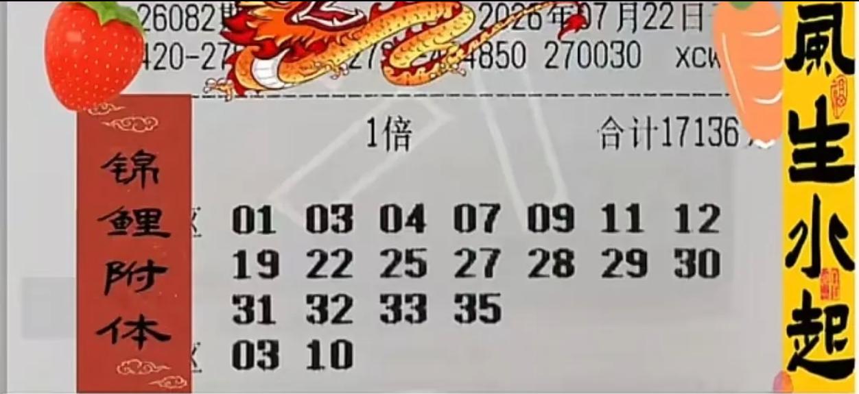 万元杀号明灯亮相！这张万元大票比较新颖，前区总共18个号码，基本上都是一区和三区