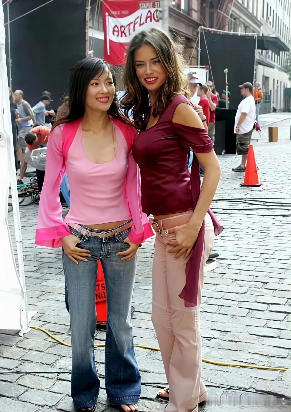 章子怡早期这穿着绝了，那时候才是真正的国际章