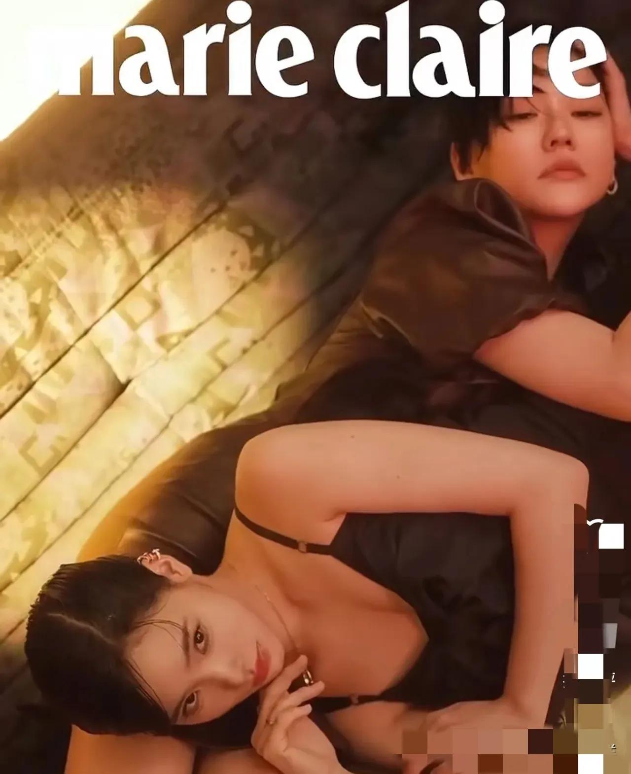 小S和二女儿的时尚大片！不得不说，小S这招真高，表面看是托举女儿，给女儿当陪衬