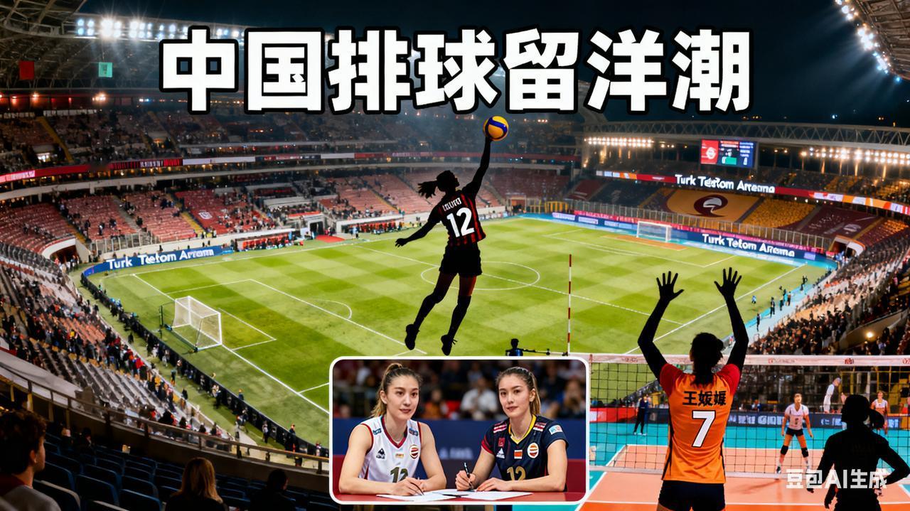 留洋豪赌？李盈莹王媛媛闯欧生死局！国内排坛顶流远赴欧陆，是镀金升级还是自讨