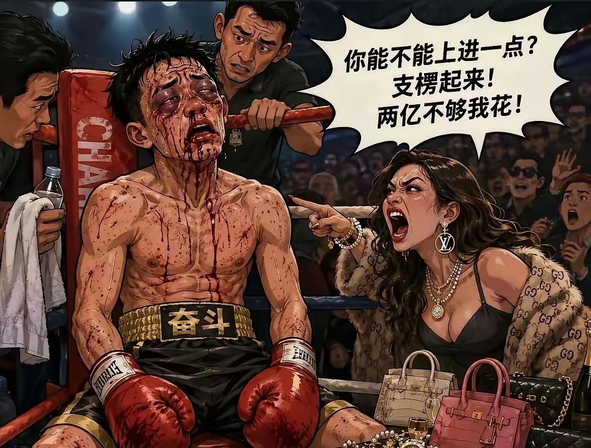 拳王真的要被逼死才行……