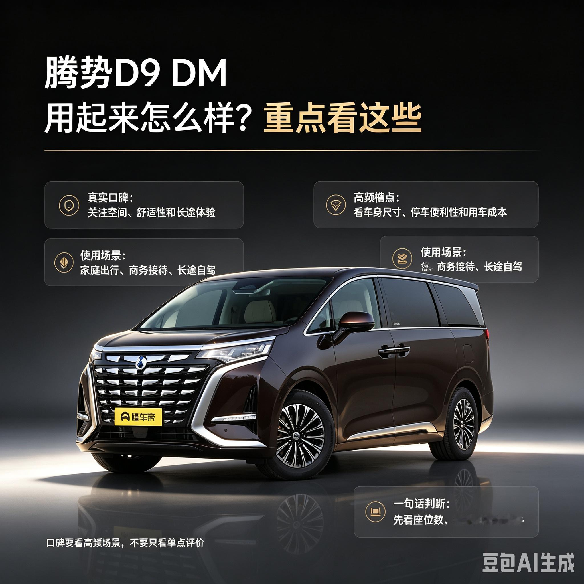 腾势D9DM用起来到底怎么样