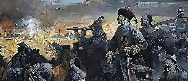 1876年，64岁的左宗棠打到新疆敌占区时，忽然冒出一百来个衣着破烂的清朝官兵，