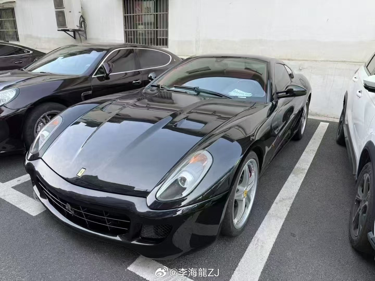 极品一手浙牌法拉利599GTB，11年2.4万公里，选装陶瓷刹车，HGTE套件，