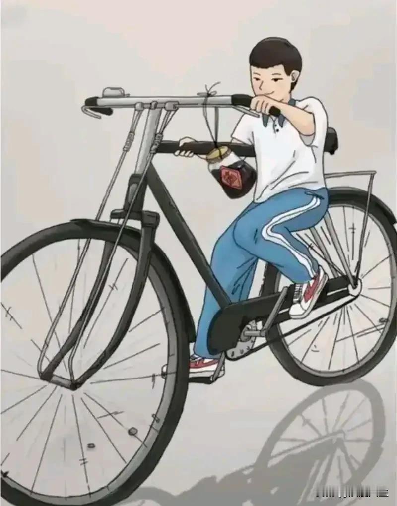 最近网传专家说：“斜跨骑二八大杠自行车，根本没有办法这样骑，人在一侧很难保持平衡