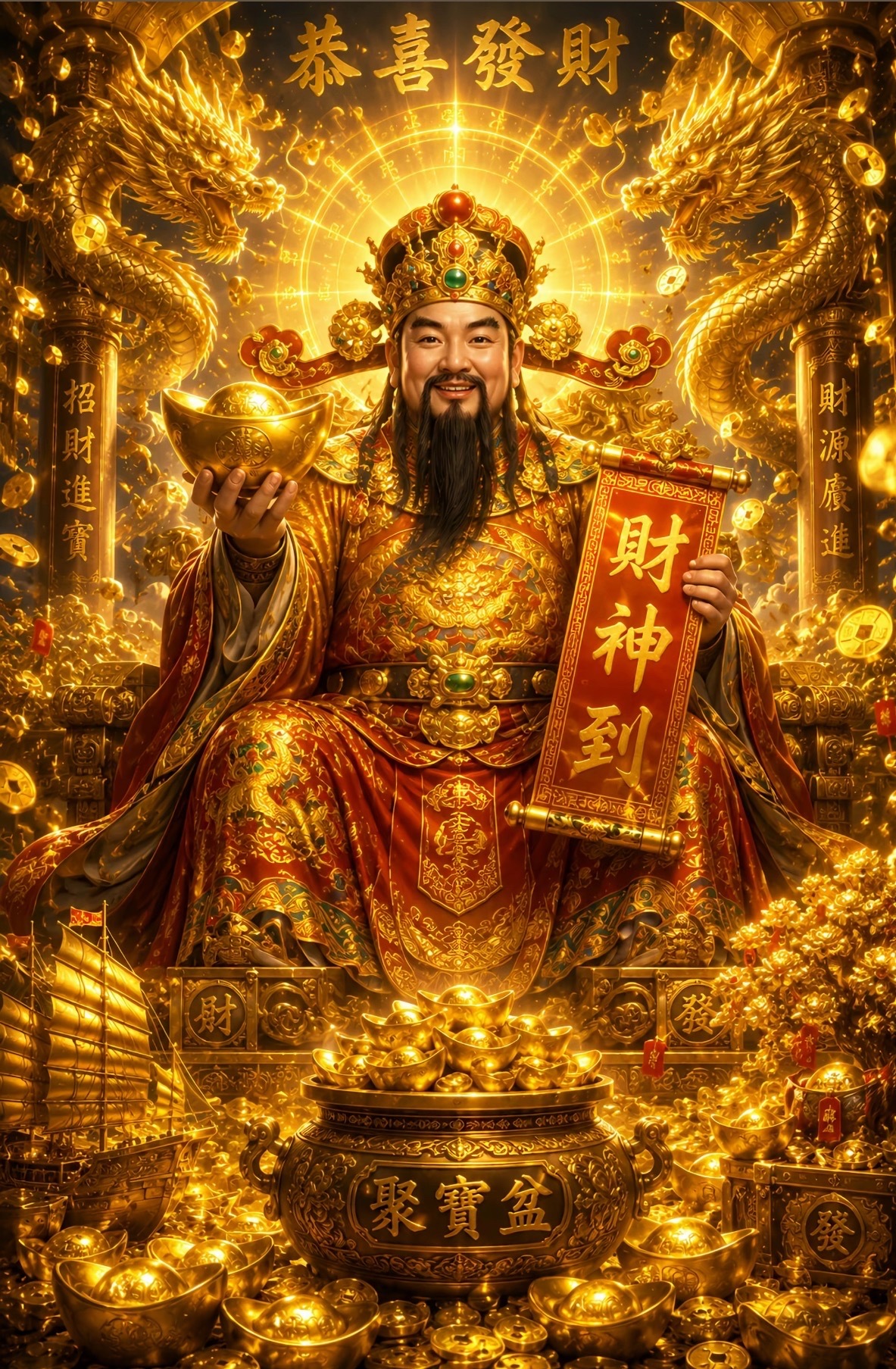 恭喜你一打开就刷到了财神爷点赞带回家今天是农历九月初一[玫瑰][玫瑰][