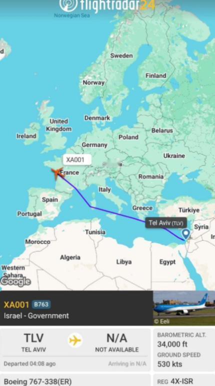 逮捕令在身！内塔尼亚胡专机为何敢横穿欧洲领空？近日，以色列总理内塔尼亚胡乘坐