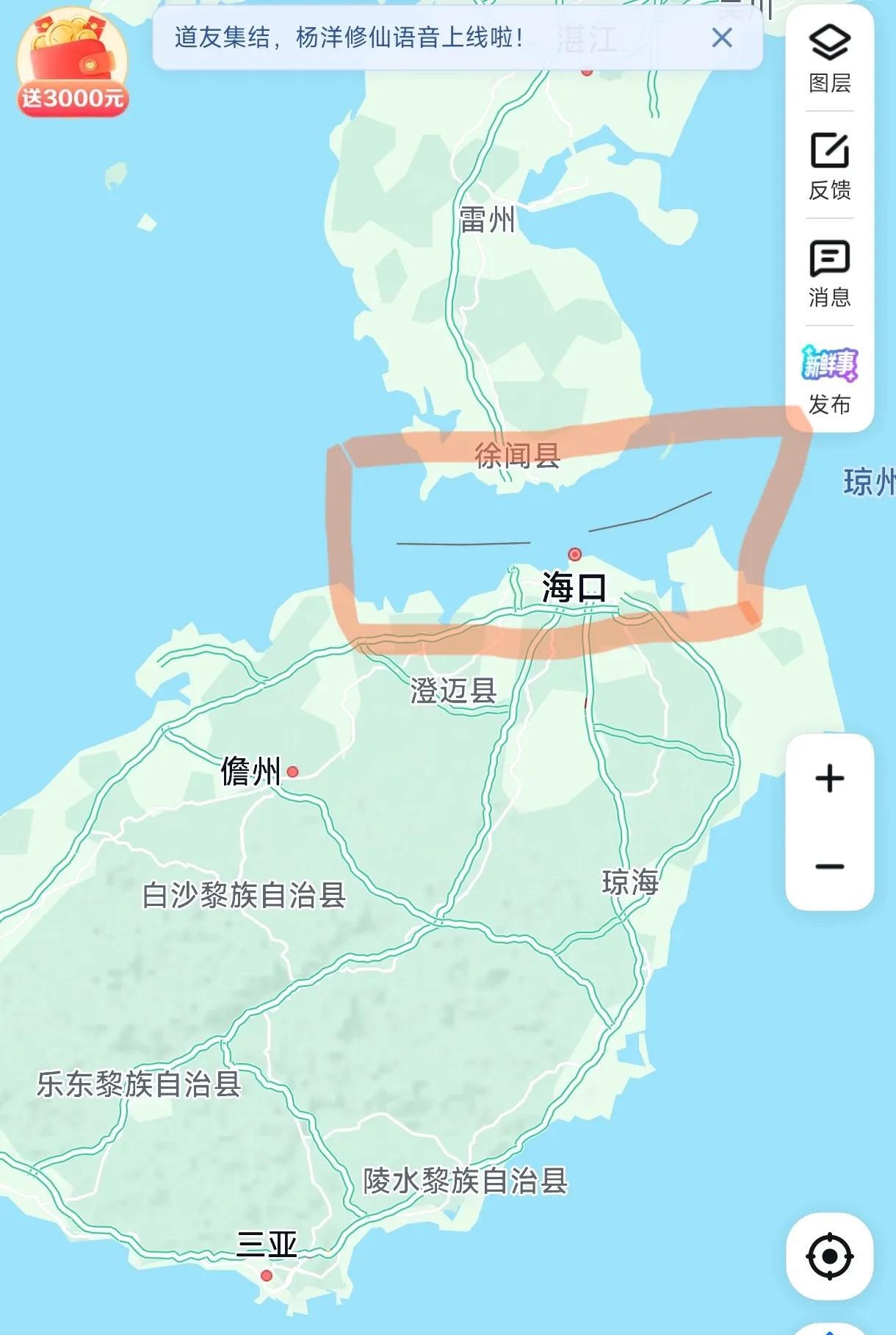 琼州海峡为什么一直没有修公路桥？琼州海峡宽度只有29公里左右，链接海南和广东徐