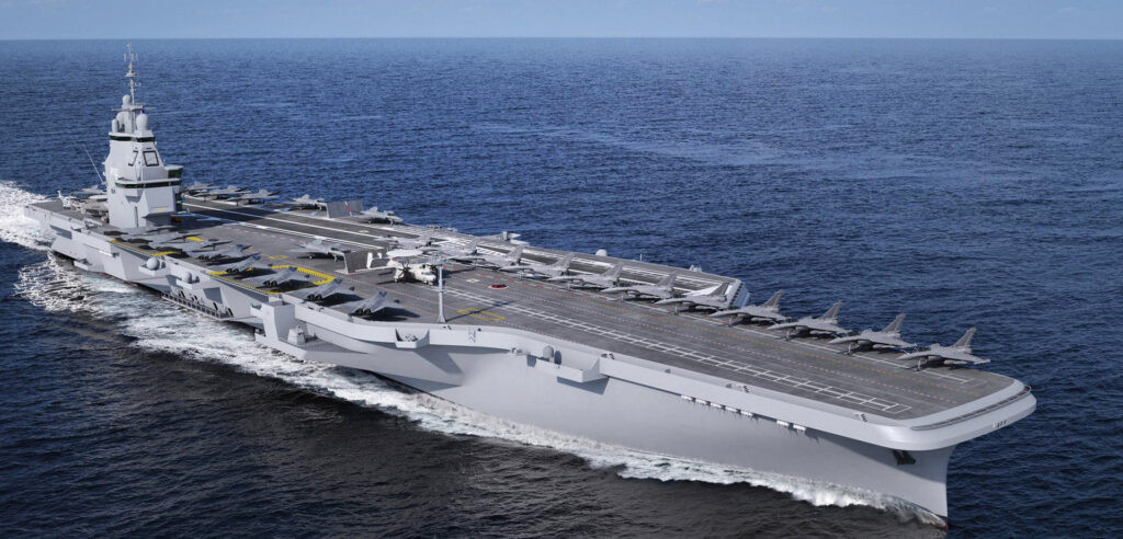 法国新一代核动力航母PANG项目被马克龙批准该项目目前处于详细设计阶段，法国佬