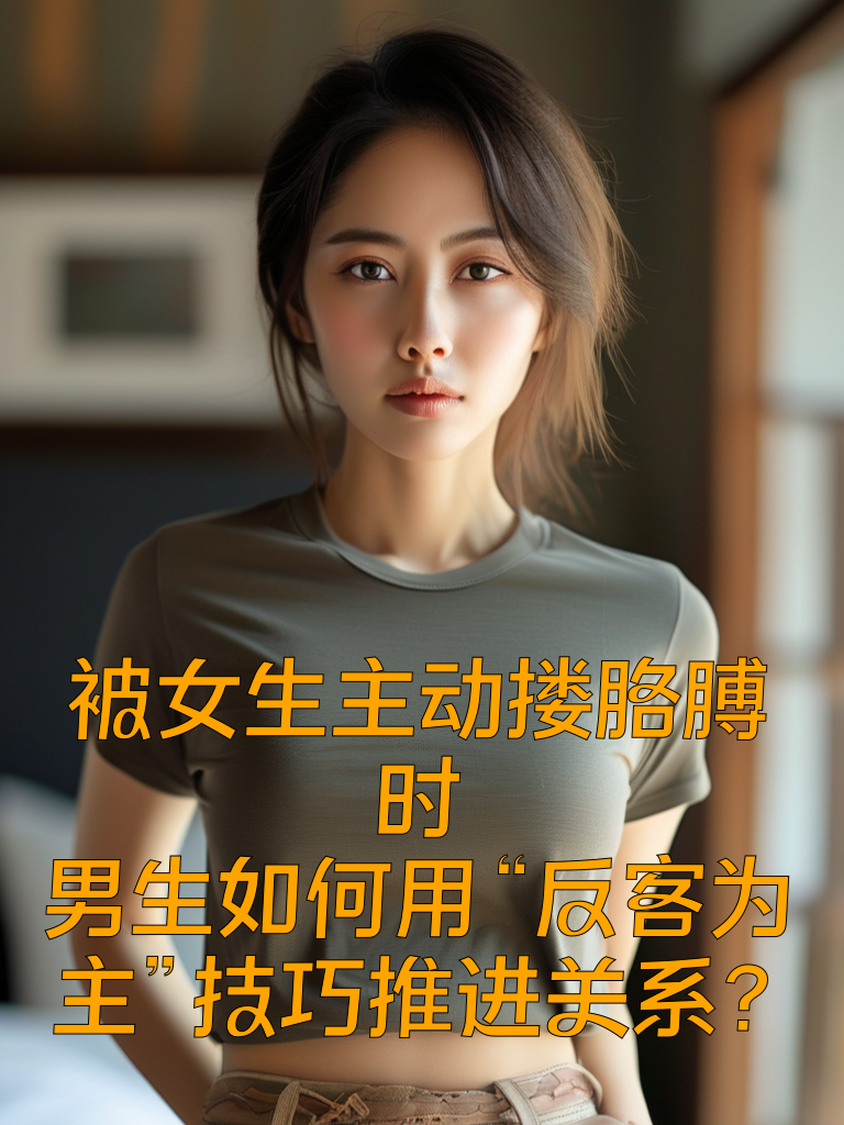 被女生主动搂胳膊时，男生如何用'反客为主'技巧推进关系？