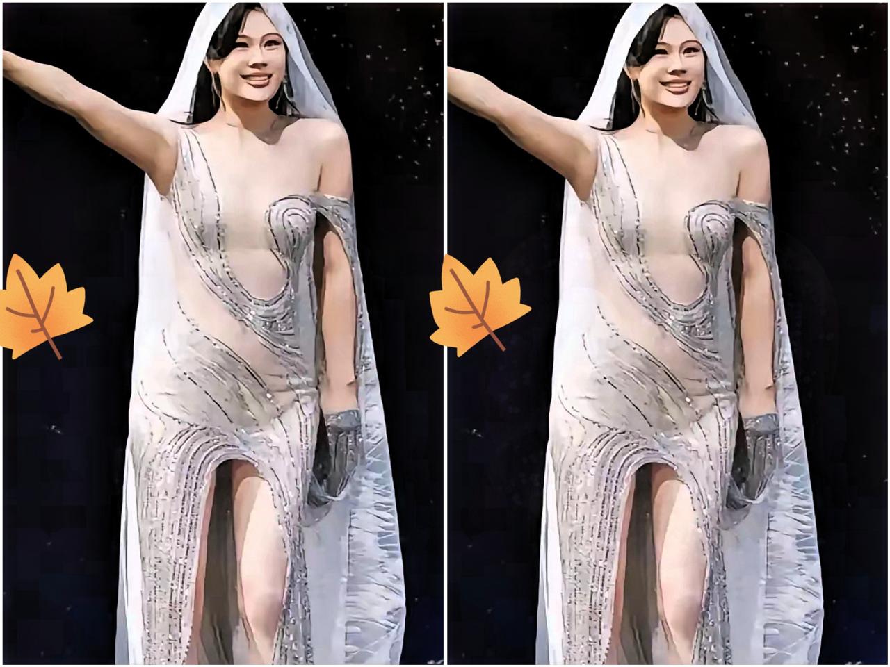 湖南歌手袁娅维，为了红火大量露肉。是扮高雅吗？还是供丑，还是真有别的打算？在娱乐