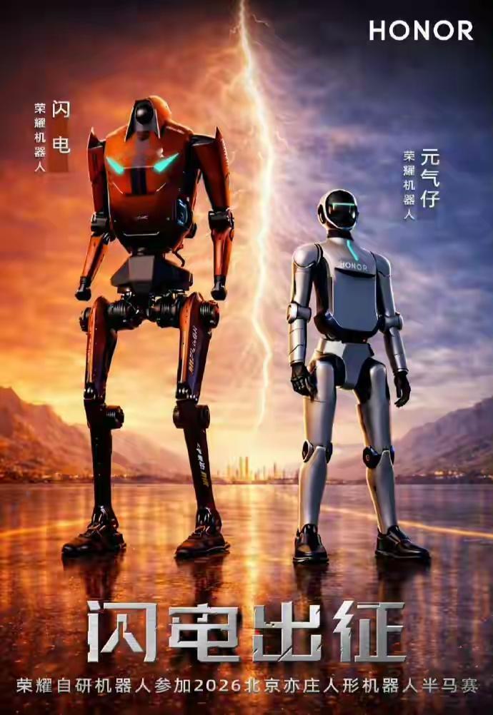 家人们谁懂啊！宇树机器人刚让老外惊掉下巴，转头就被自己人卷了[捂眼睛]荣耀新出的