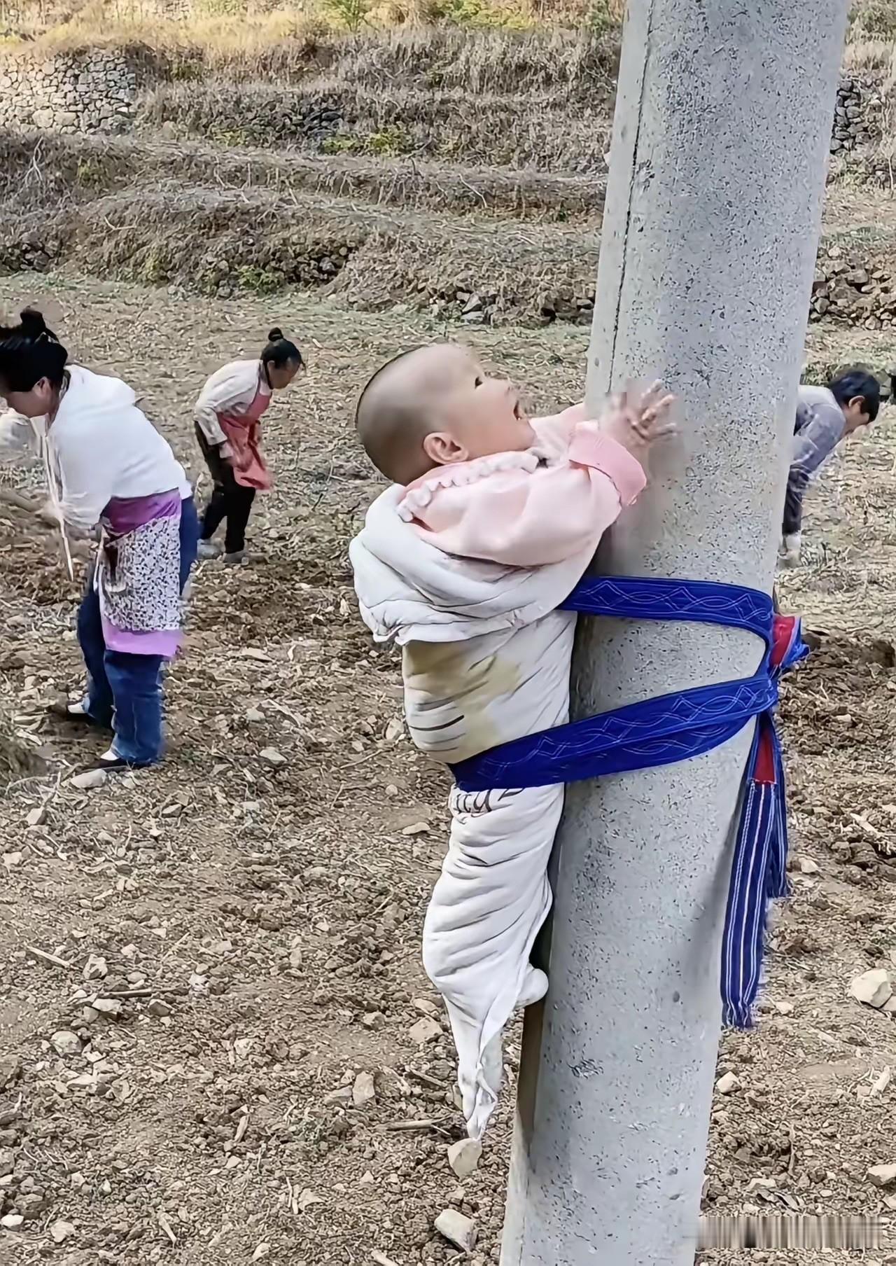 不哭不闹，是个懂事的好宝宝[赞]