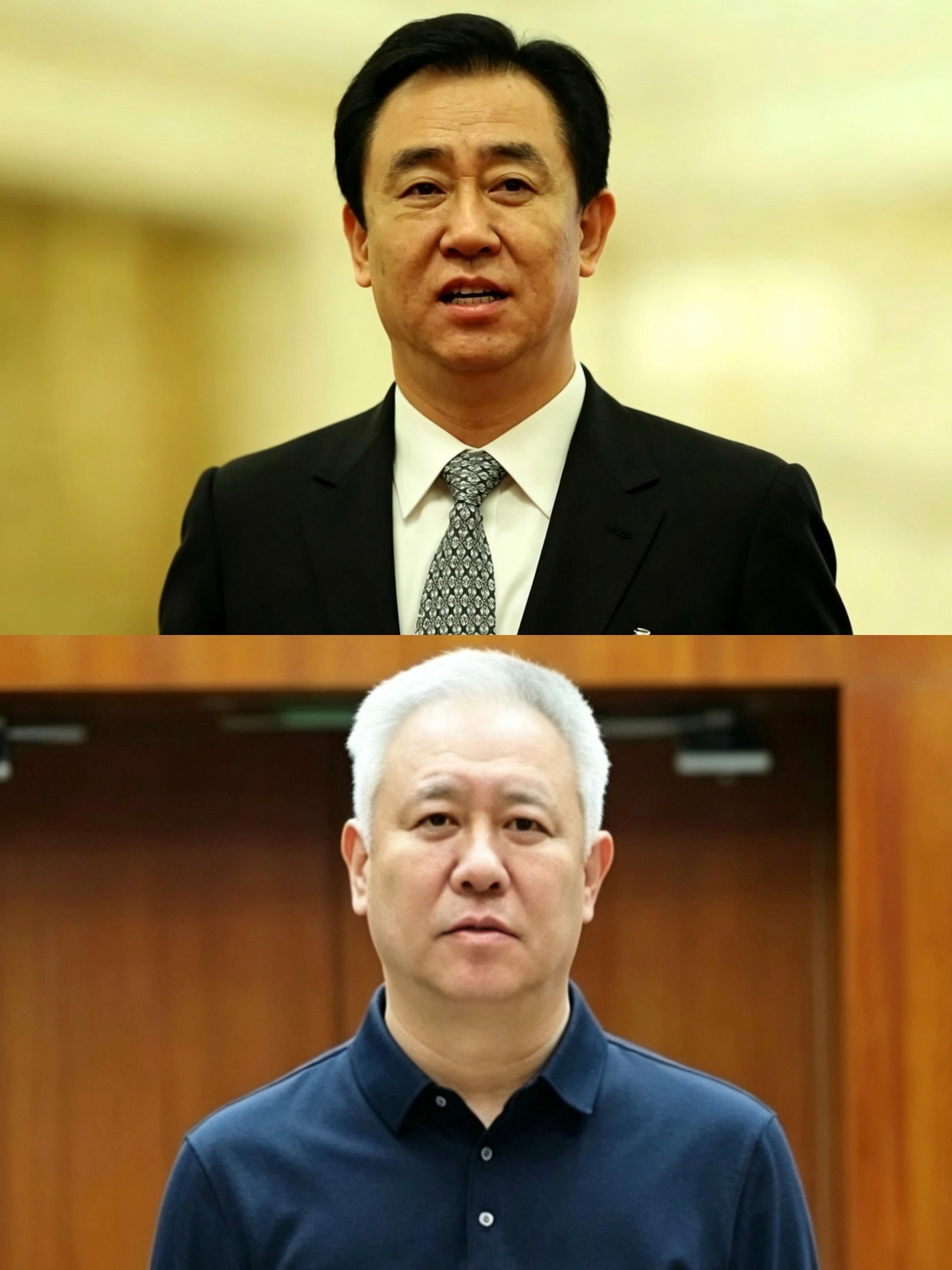 许家印气色许家印头发全白了