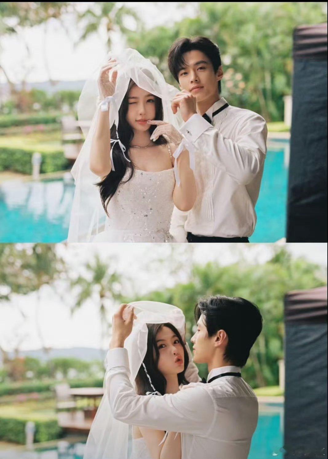 双轨婚礼呢给了婚纱照，怎么不把我们的婚礼放出来呀？我生气了。