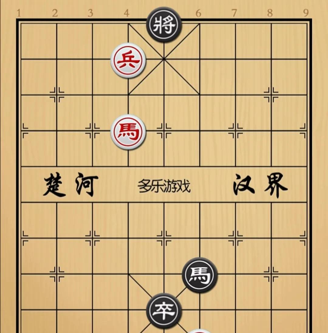 象棋：黑方痛哭流涕本是我赢的棋他就是多了个先手如图红先手！红黑双方进攻子
