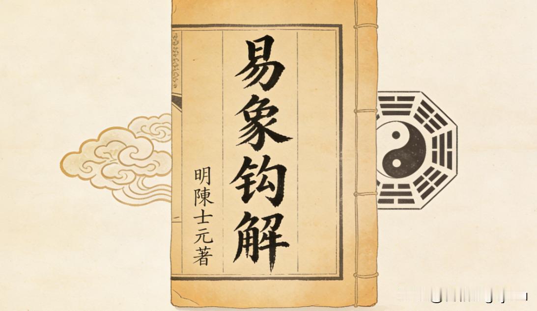 易经占卜古籍《易象鈎解》明陳士元著📖页数:96双页192页3卷🆕简