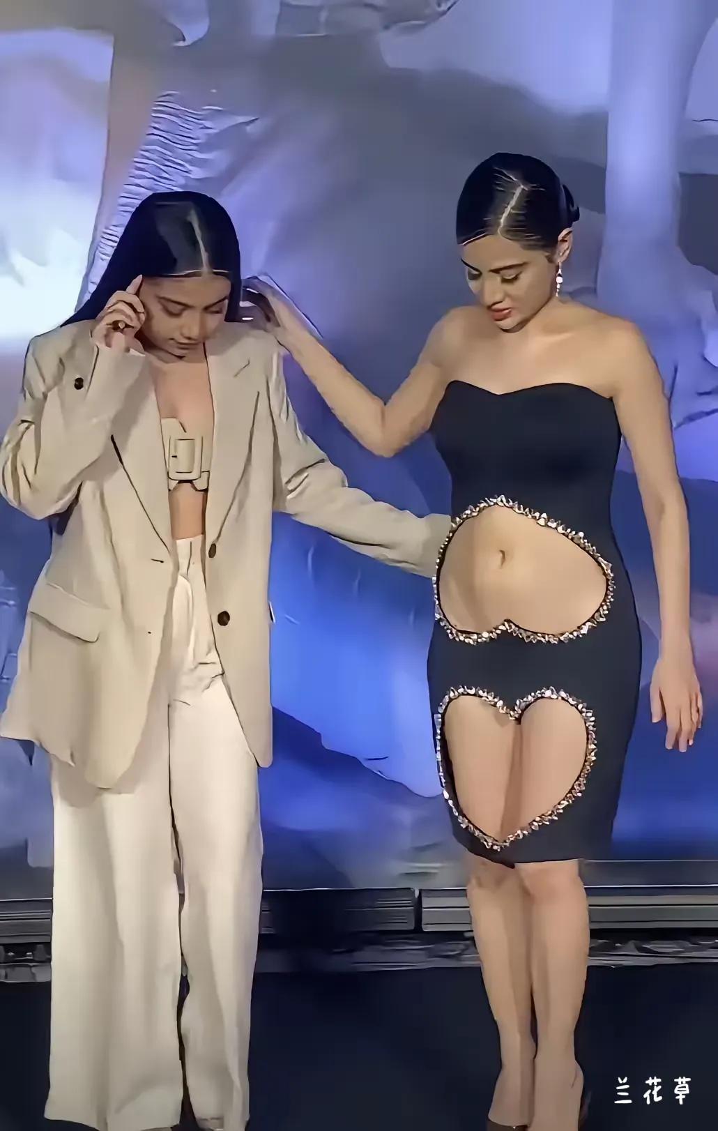 这样的衣服好看吗？衣服的功能包括遮羞扬美，保护身体。这，让人看到了人性的丑陋