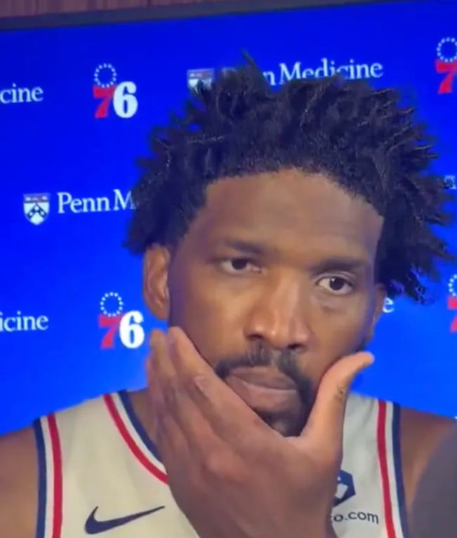 NBA季后赛，76人主场大胜凯尔特人。赛后乔尔-恩比德谈到即将对阵波士顿的抢七