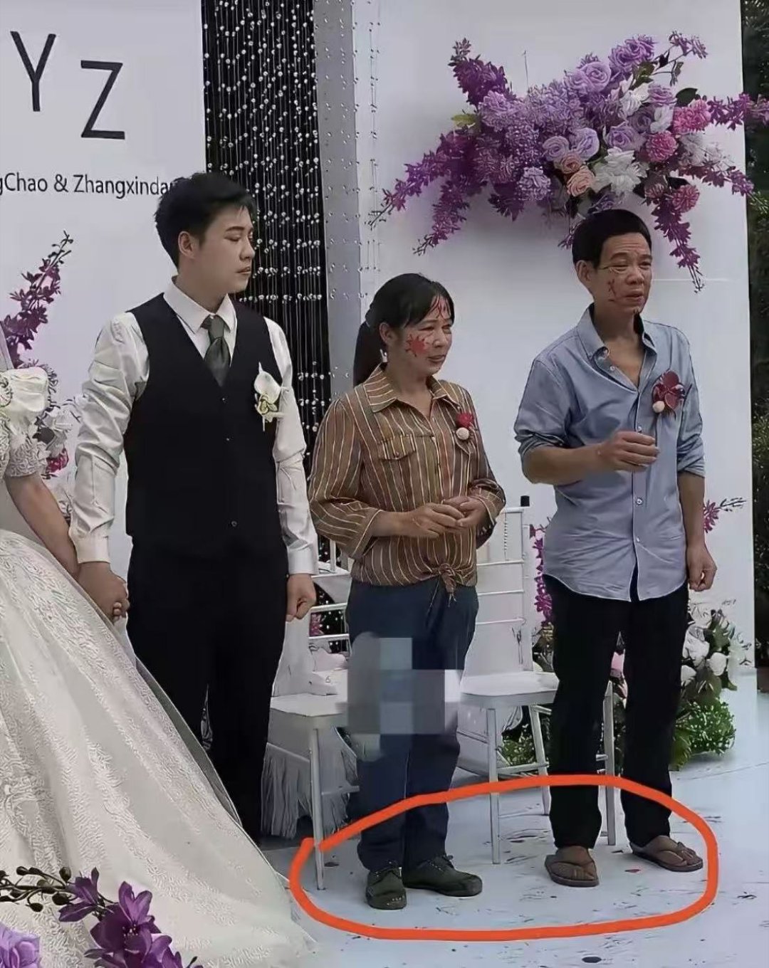 事实证明，再穷的父母都想给儿子体面