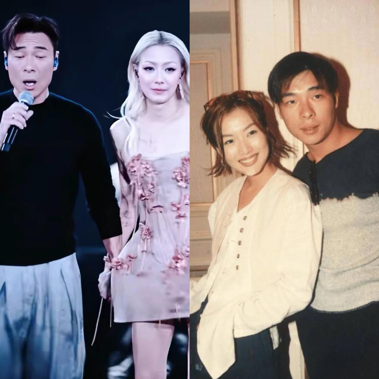 对于从小听香港音乐的六零七零八零九零后，这两张照片恍如隔世。郑秀文广州演唱会嘉