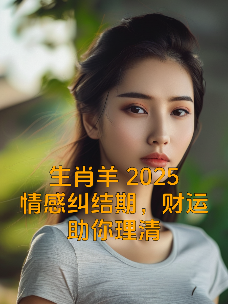 生肖羊2025：情感纠结期，财运助你理清