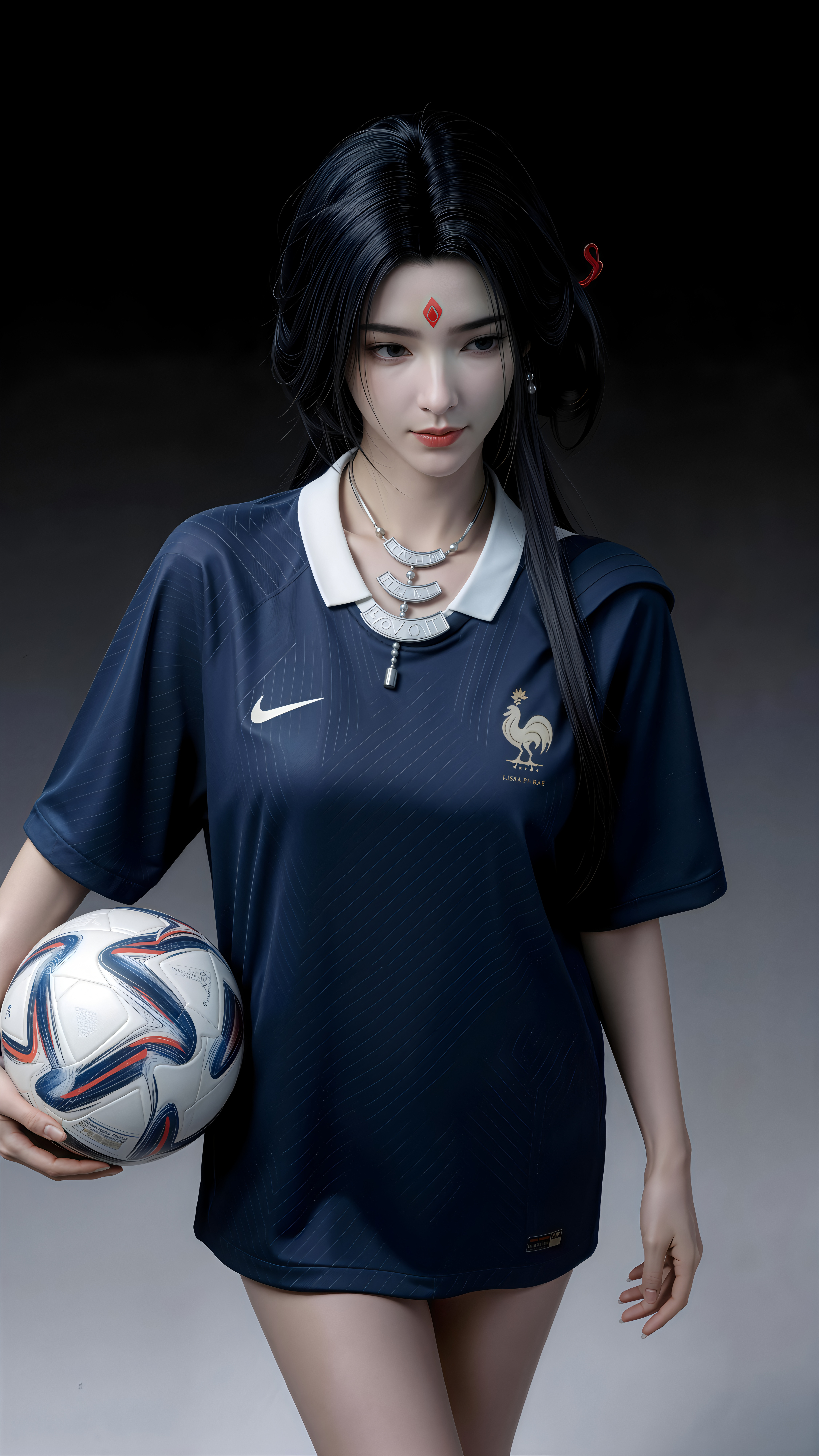 国漫女神高清手机壁纸：假如只能选一位凡人角色去看世界杯？要选谁！
