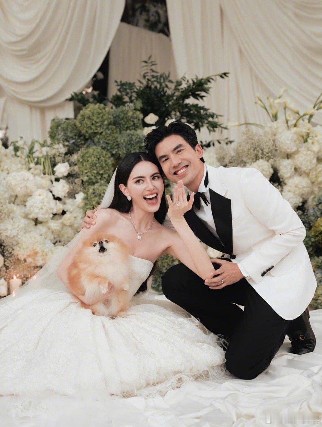 泰星Mai说喜欢丈夫年龄大原来她喜欢年上，虽然我觉得她和她丈夫长相上不般配，但她