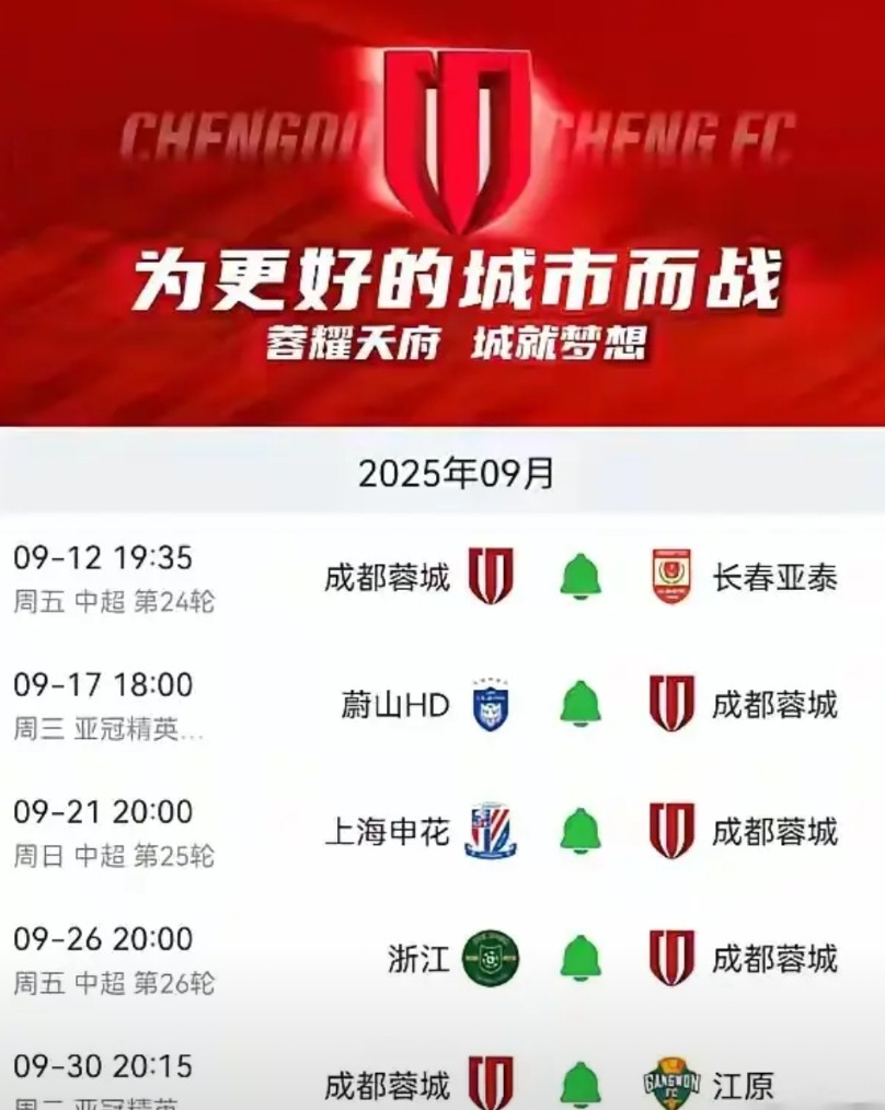 成都蓉城是唯一联赛前五进球不足50个的球队！这说明蓉城前锋线确实比其他强队差那么