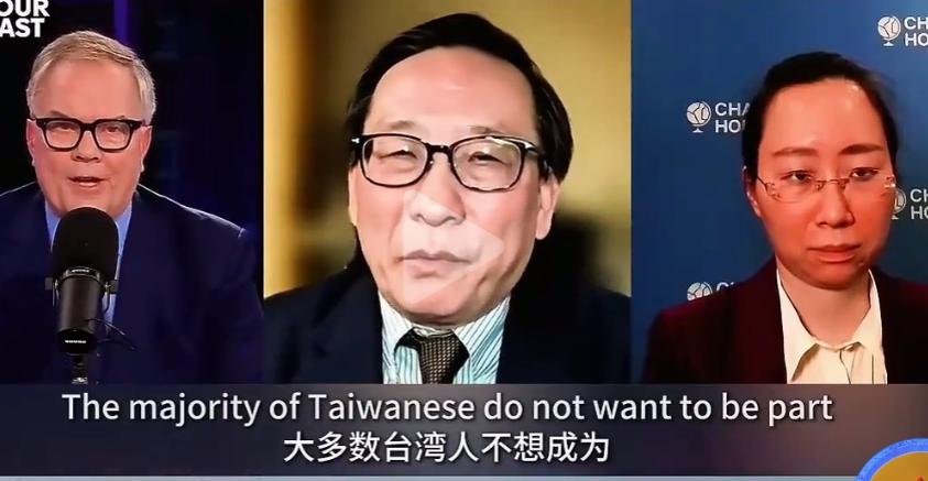 高志凯教授绝了，敢问中国有几个这样的学者？！当主持人挑衅地告诉高教授：“台湾