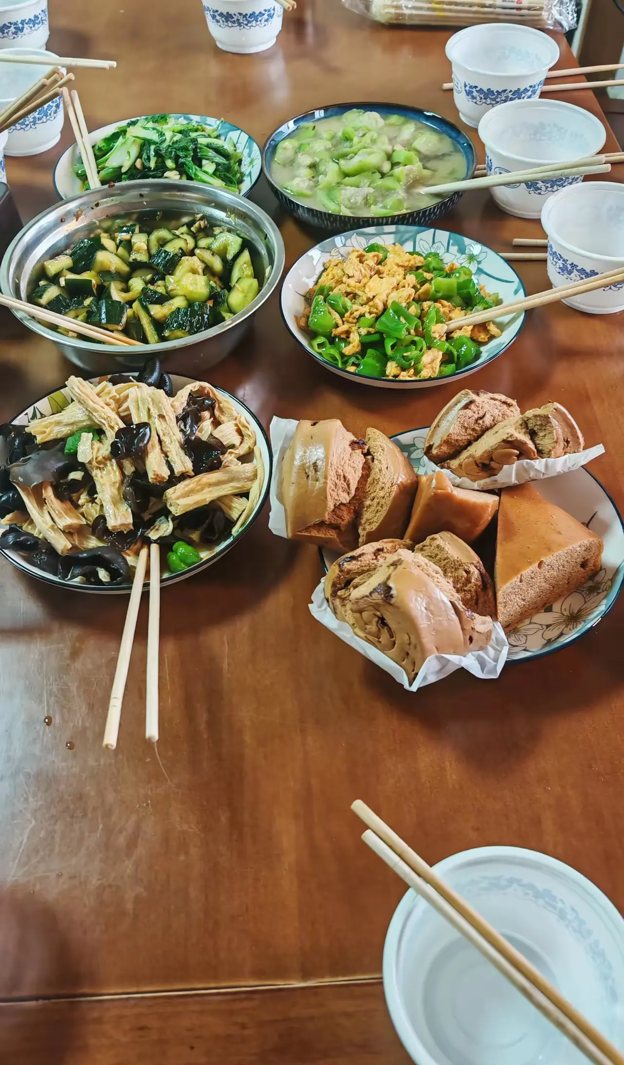 谁说素菜没营养啦，看看多有食欲