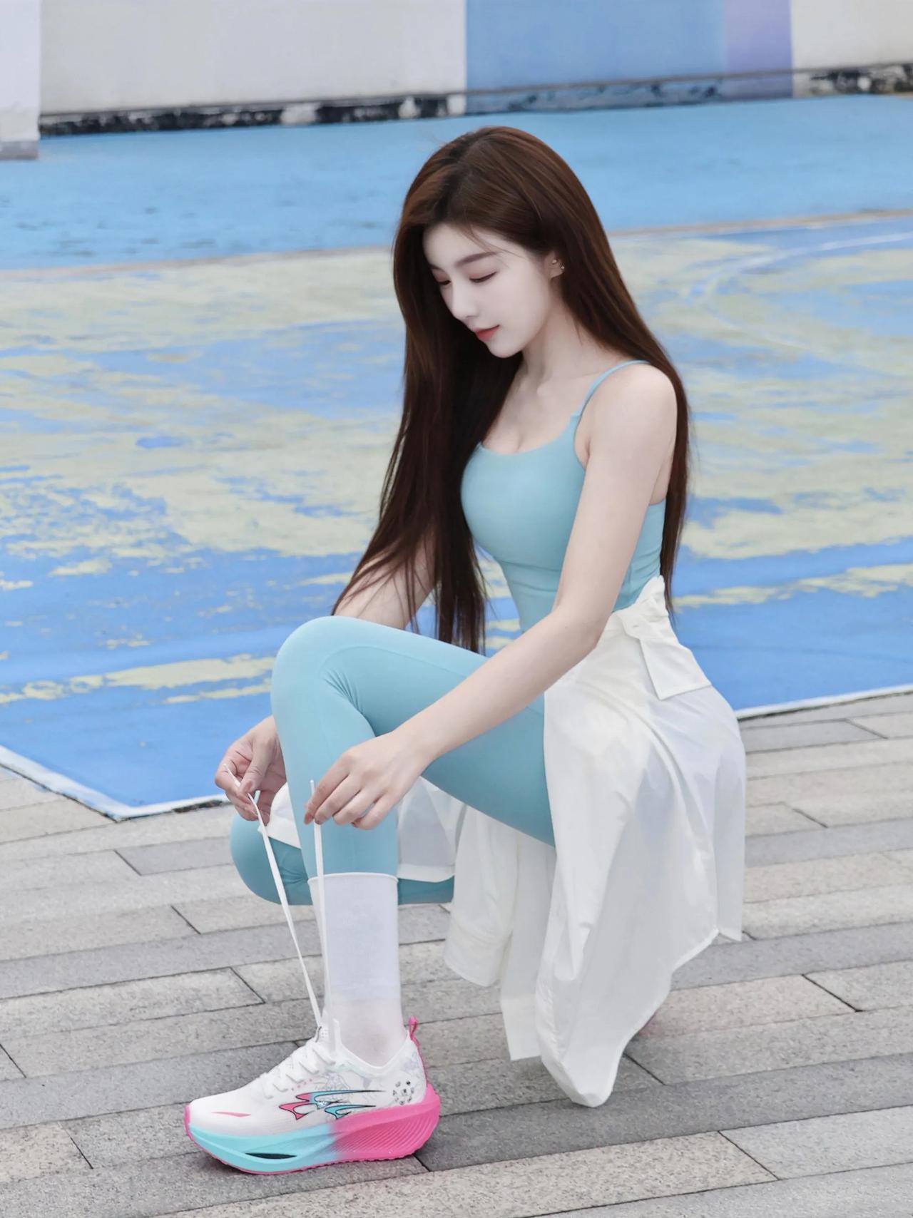 清新脱俗清新唯美自然清新美少女运动风穿搭
