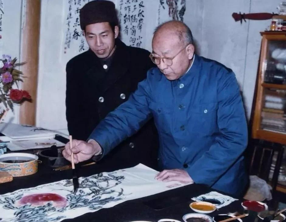 齐白石的第四个儿子齐良迟齐良迟自幼便深受其父的艺术熏陶，从10岁起便在齐白石的