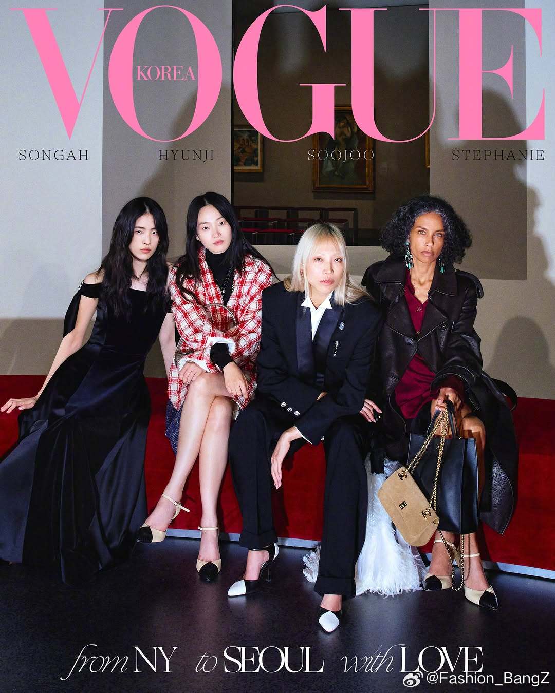 韩国版VOGUE特别封面，超模BhavithaMandara、SooJ